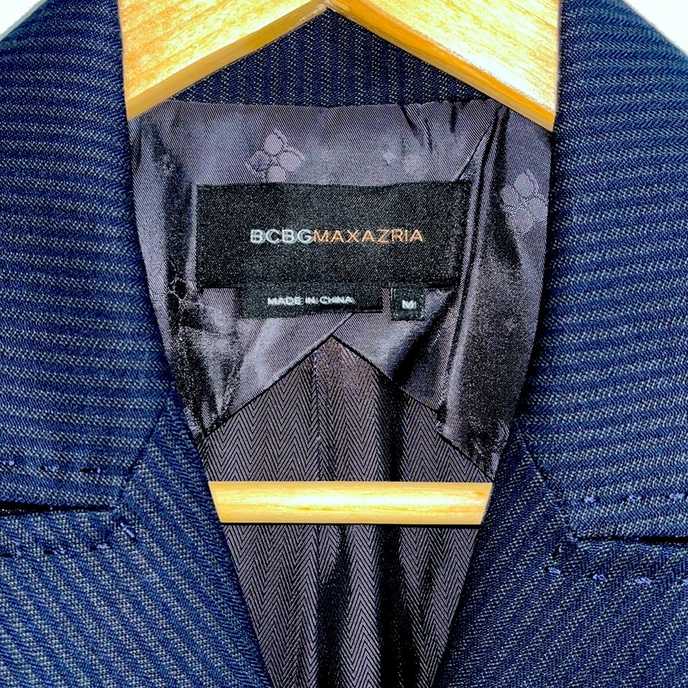 BCBG Maxazria M puffed short sleeve blazer